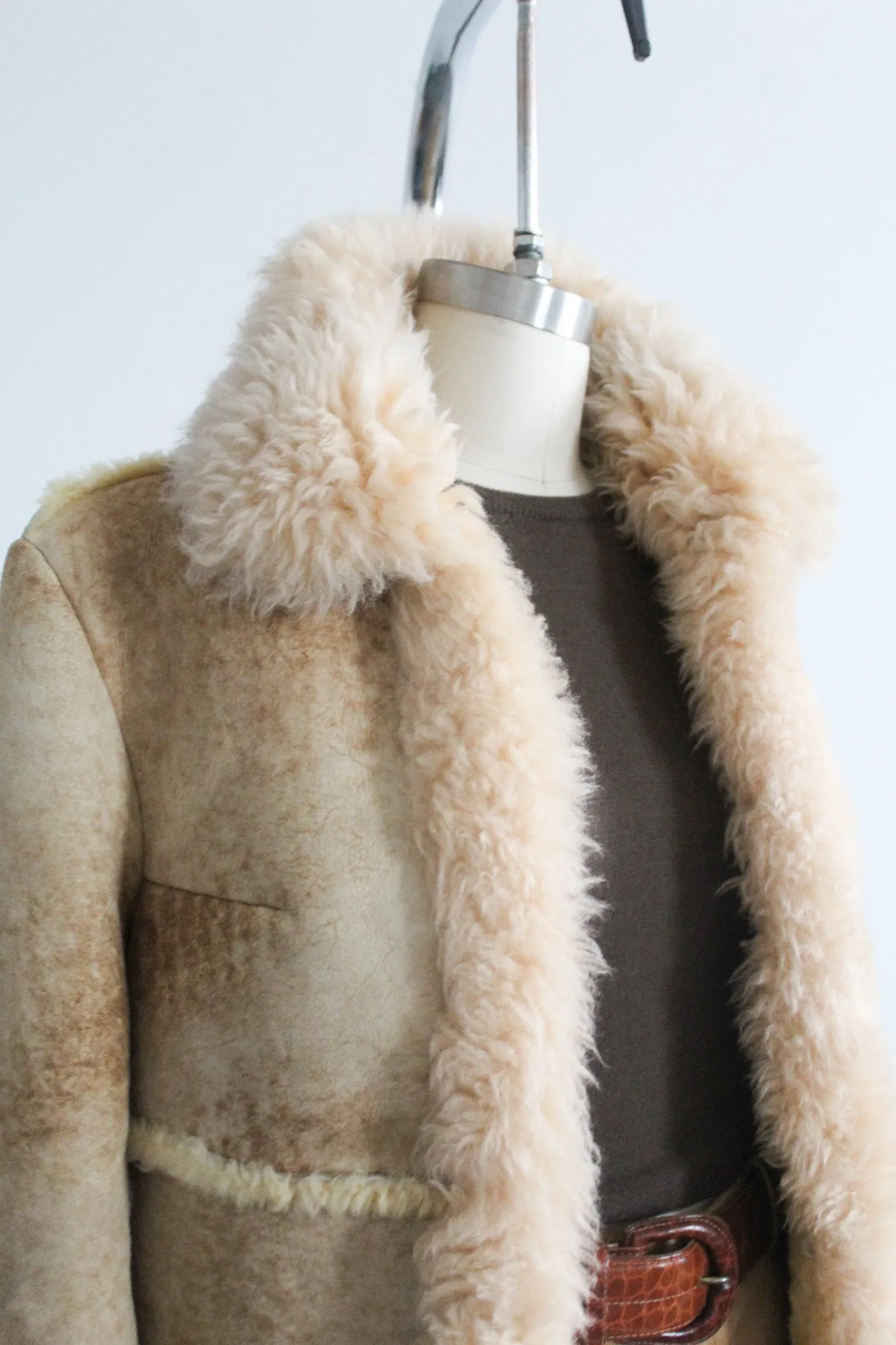 1970s shearling coat 1919 Vintage