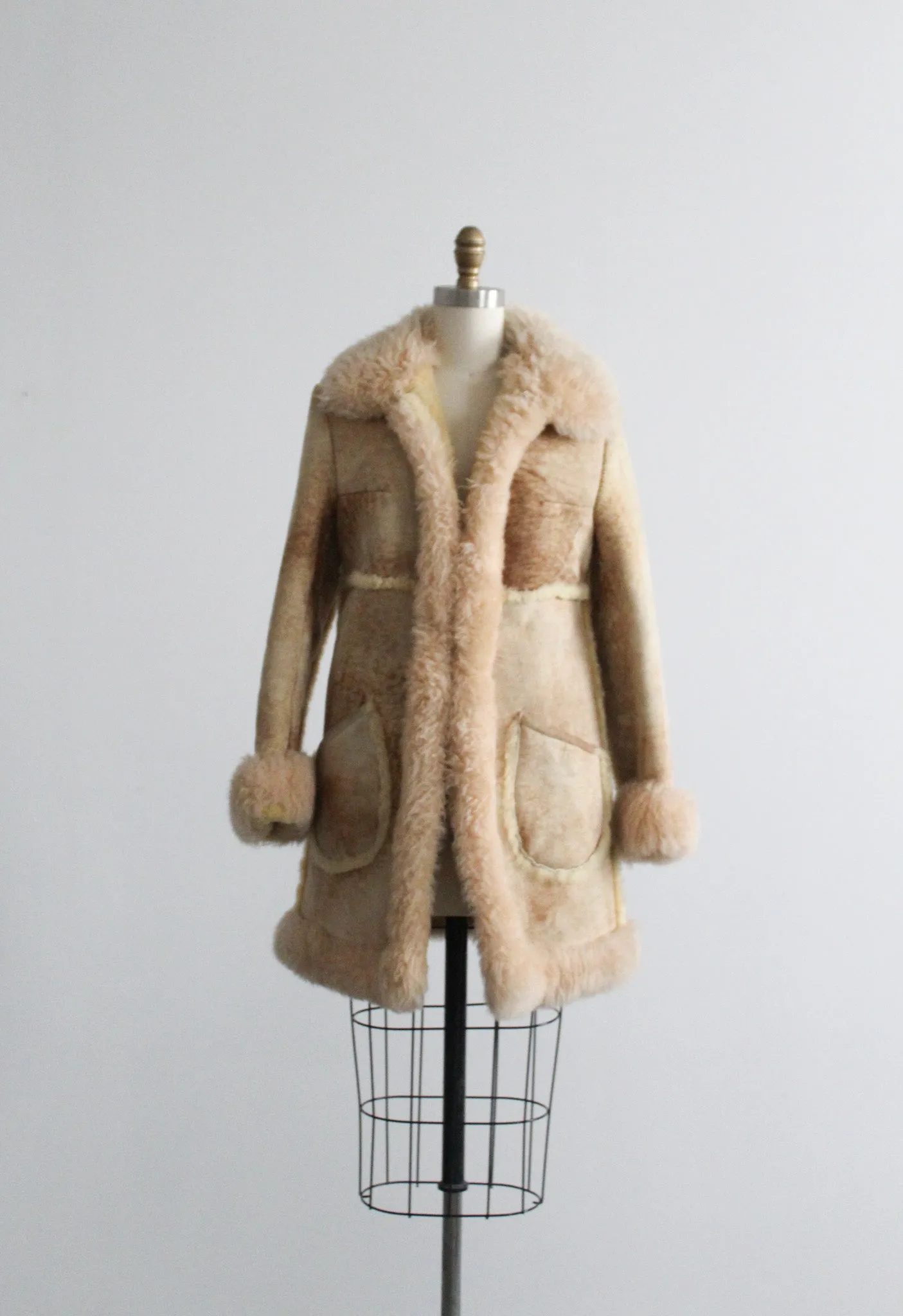 1970s shearling coat 1919 Vintage