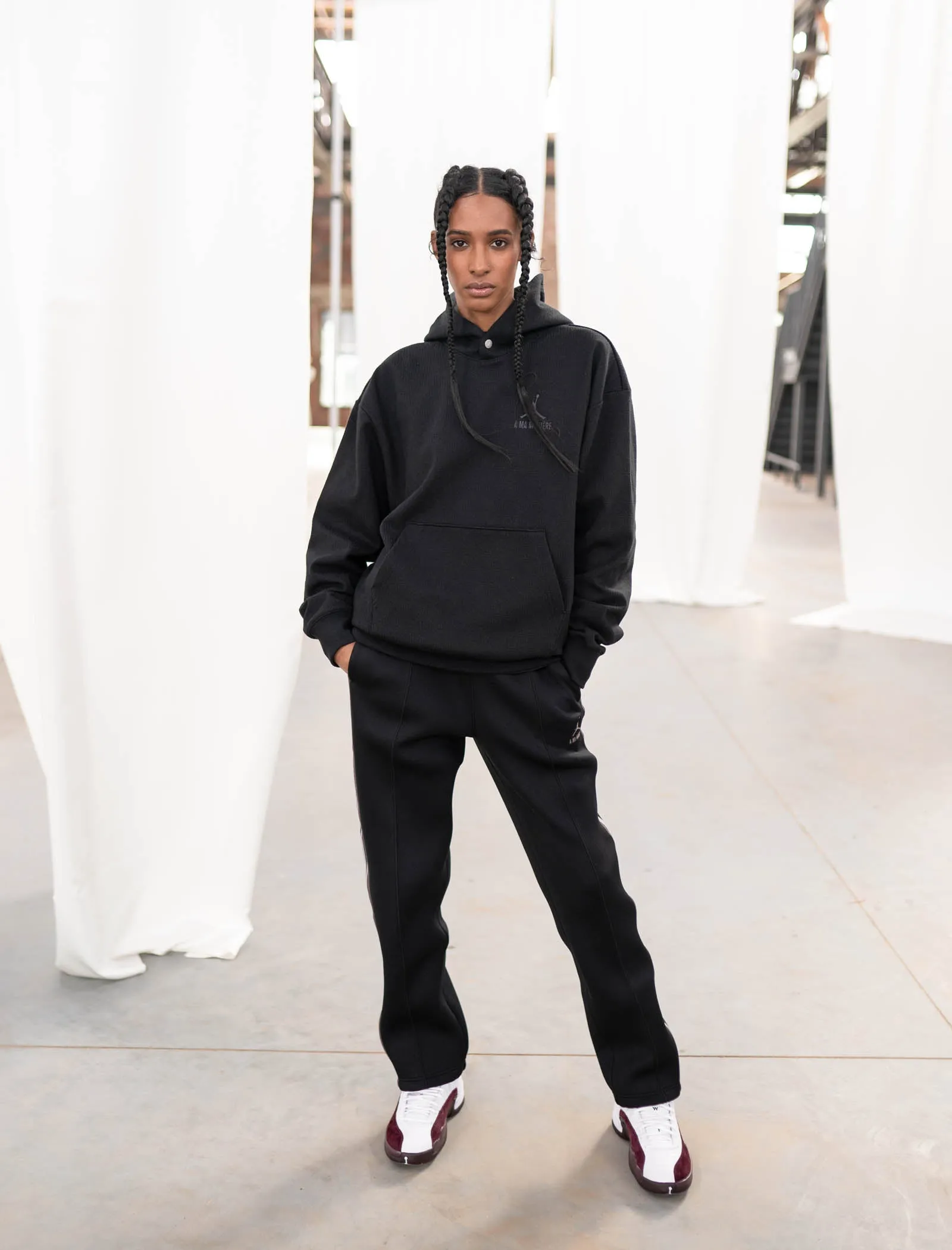 A MA MANIÉRE X JORDAN BRAND JACQUARD HOODIE