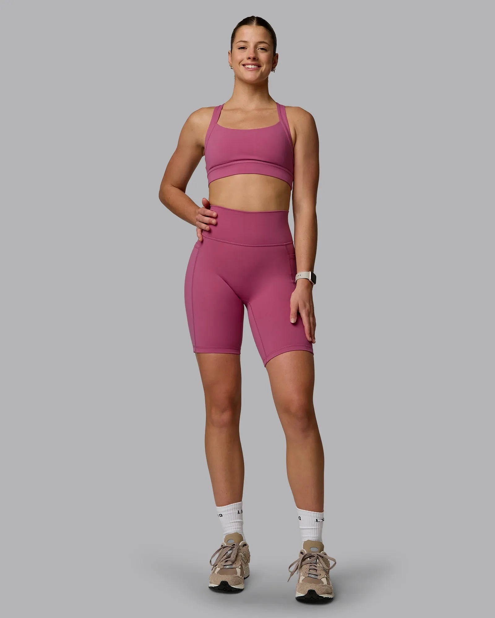 Advance Sports Bra - Mauve Haze