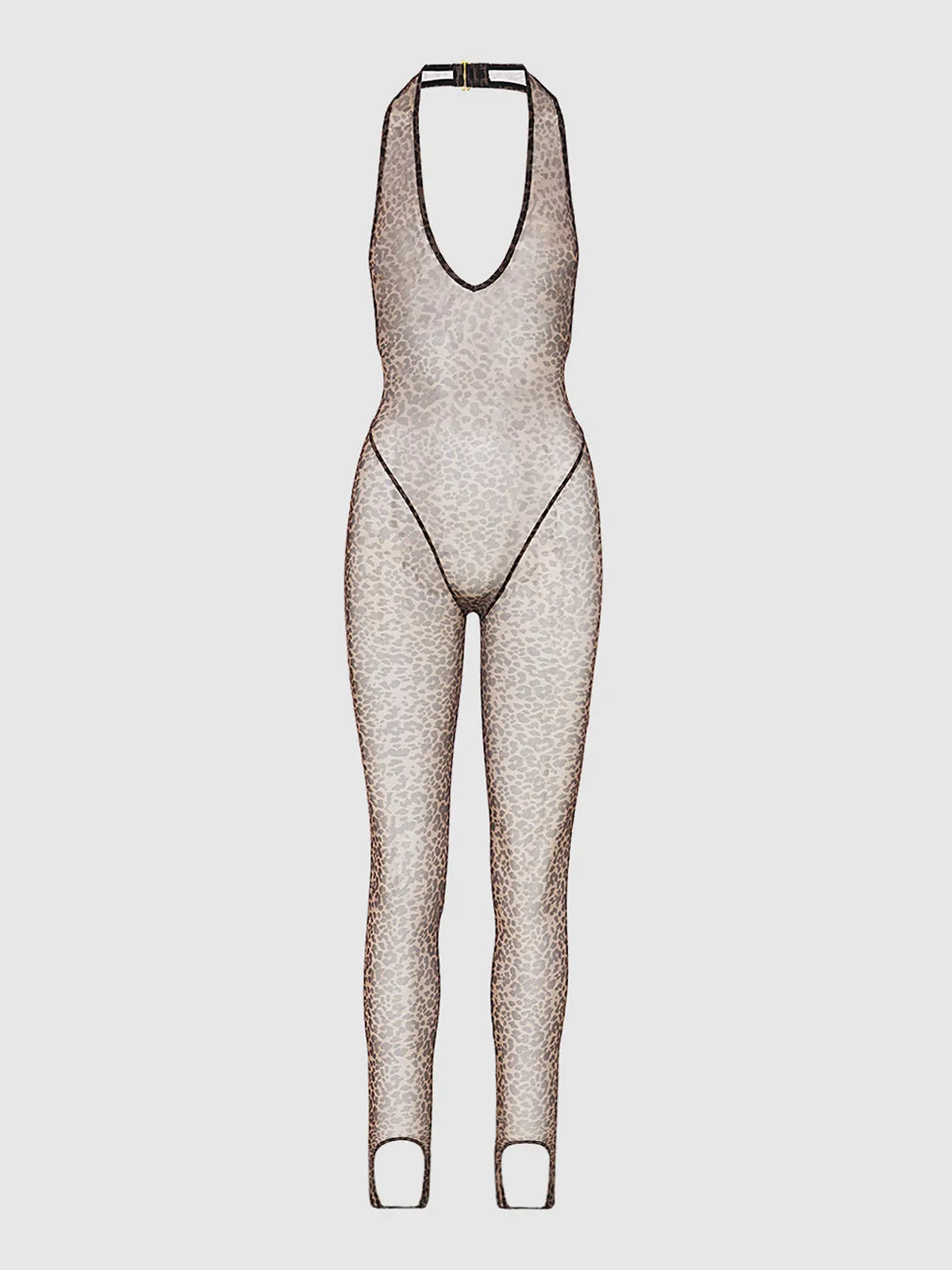 Alanza Ultra Fine Mesh Bodystocking by Frederick's of Hollywood