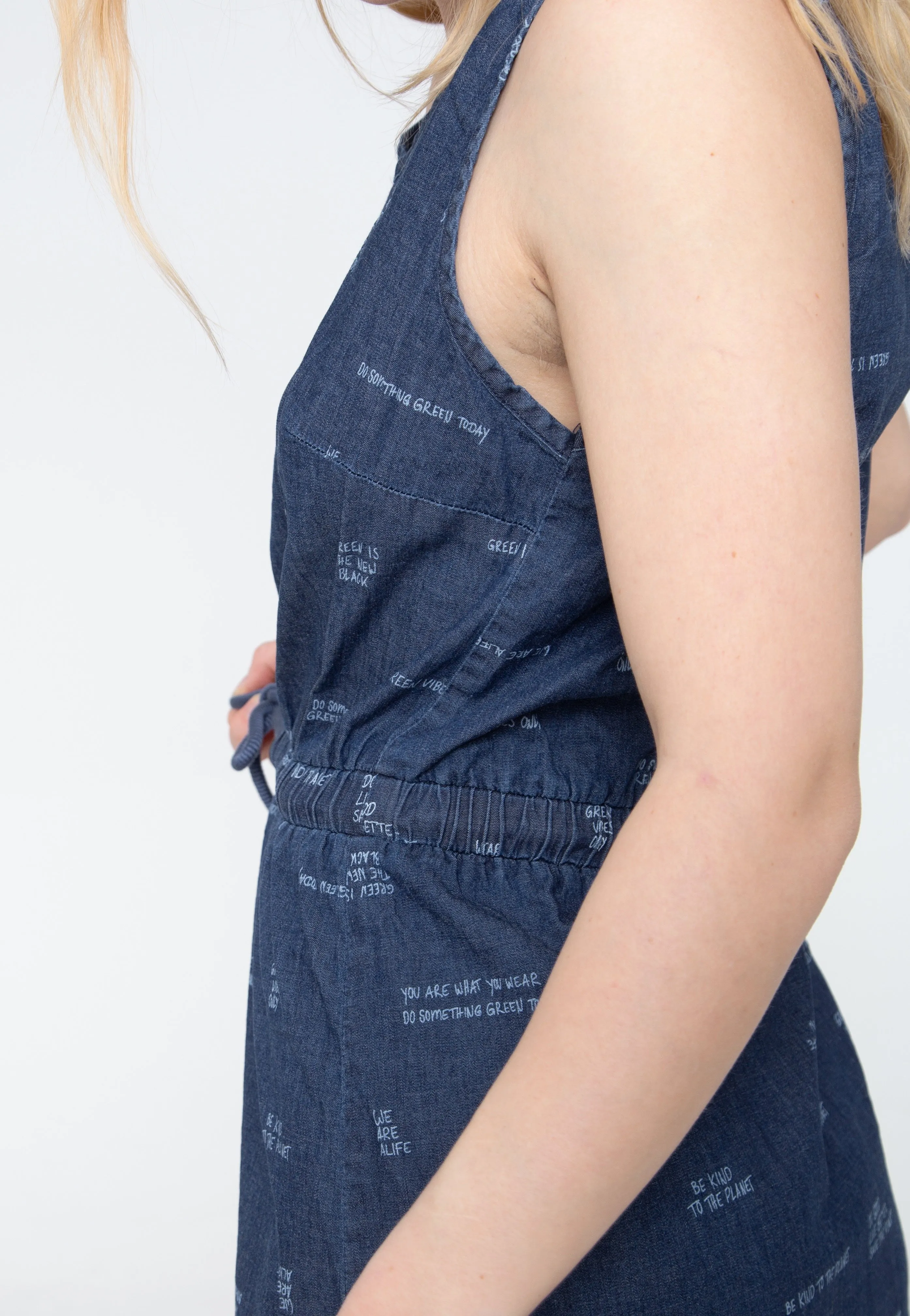 Alife And Kickin - Doja Dark Denim - Dress