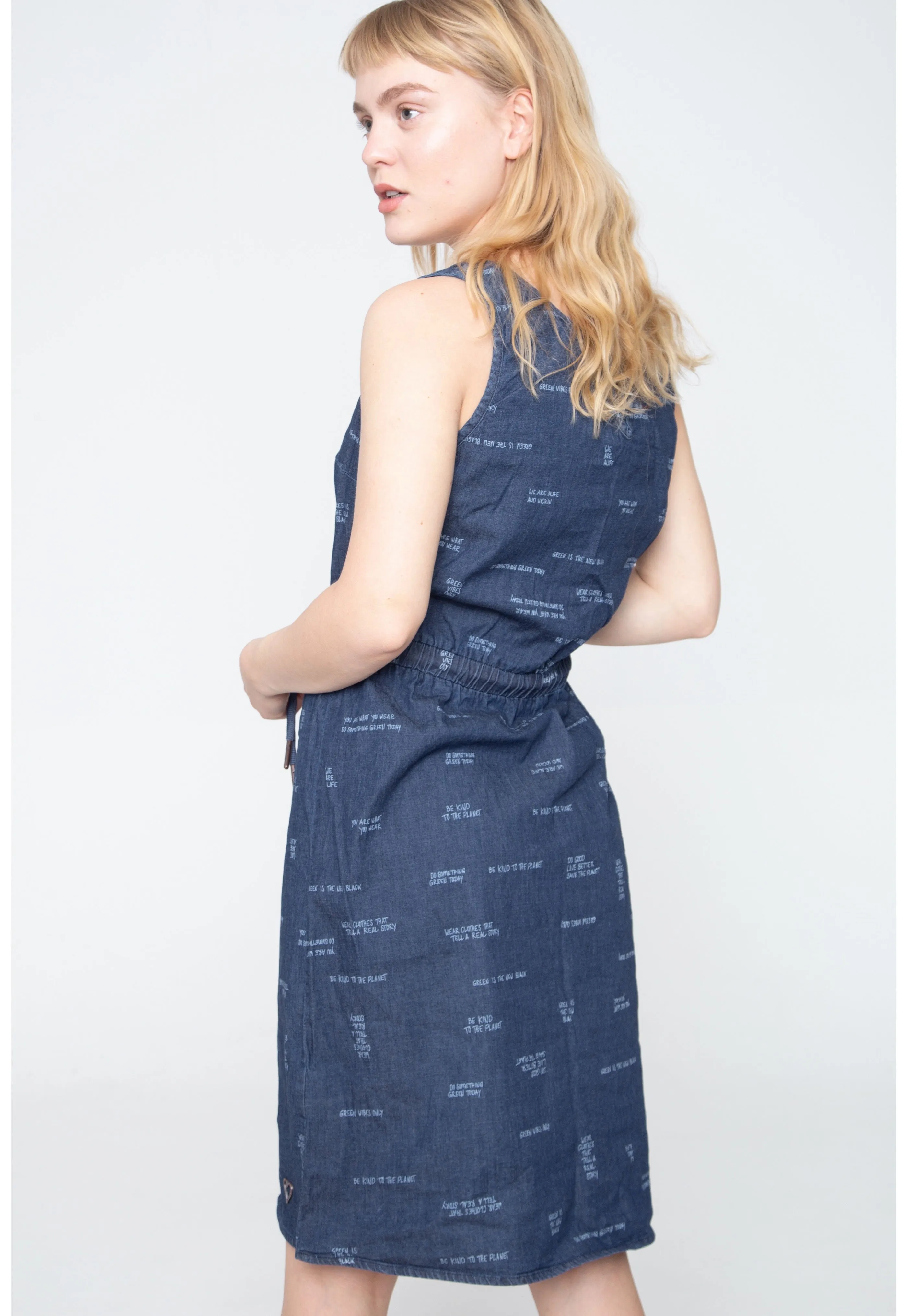 Alife And Kickin - Doja Dark Denim - Dress