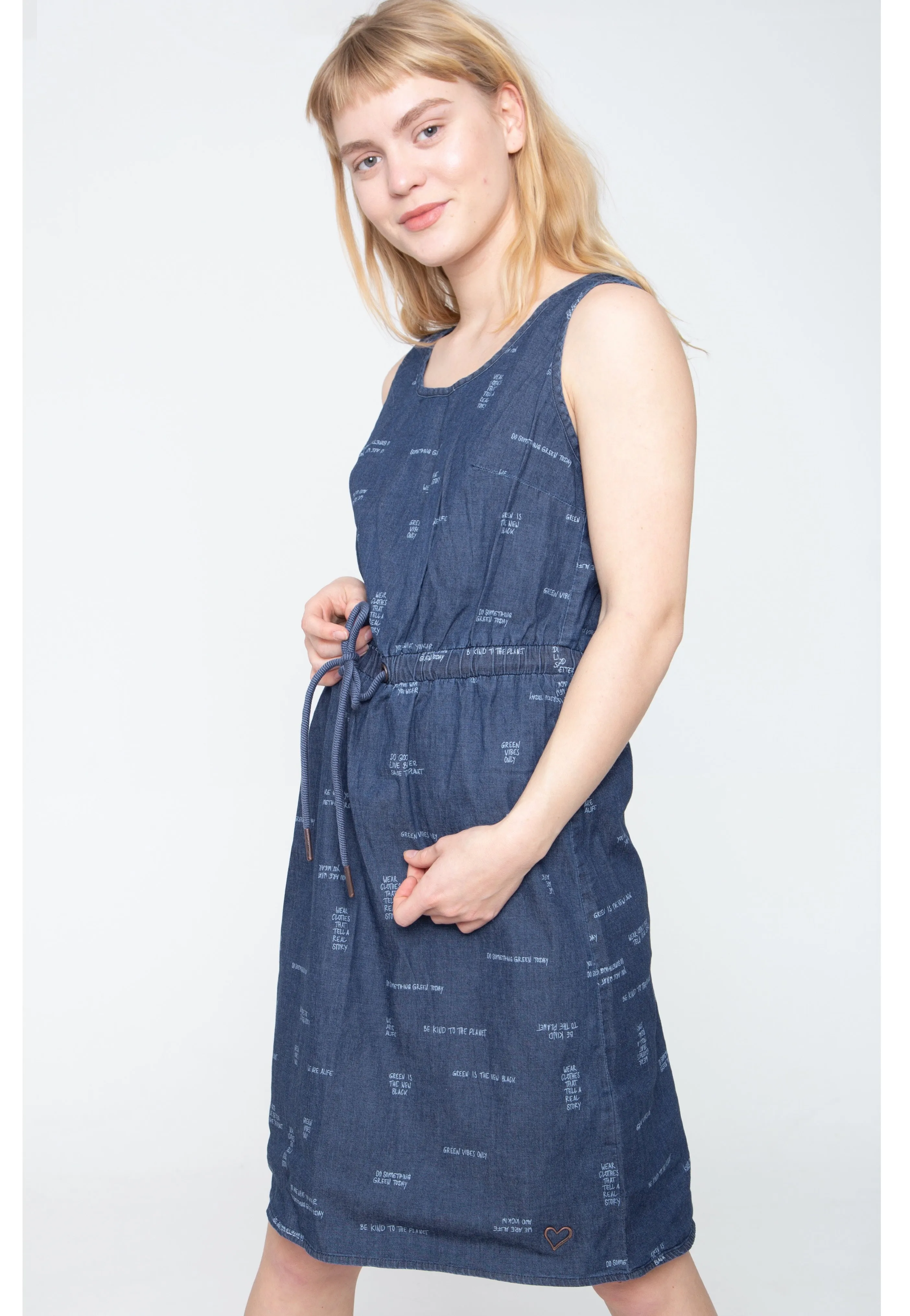Alife And Kickin - Doja Dark Denim - Dress