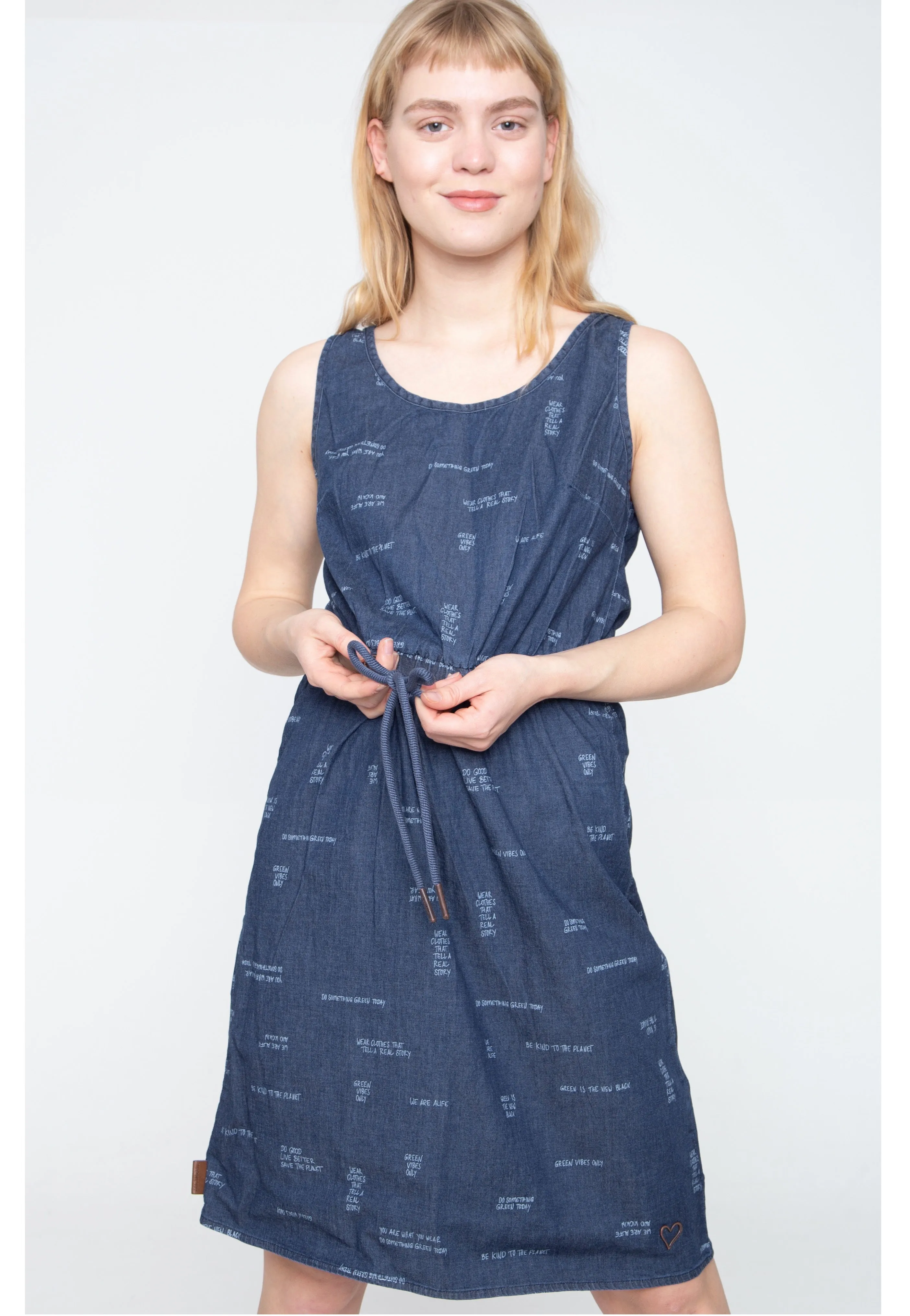 Alife And Kickin - Doja Dark Denim - Dress