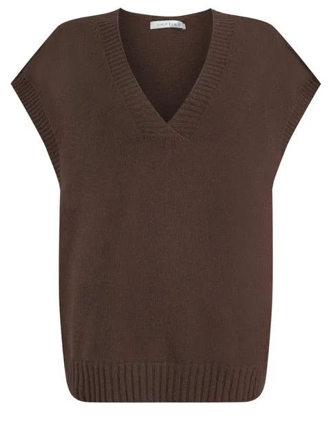 Amazing Woman Pirie V Neck Knitted Vest