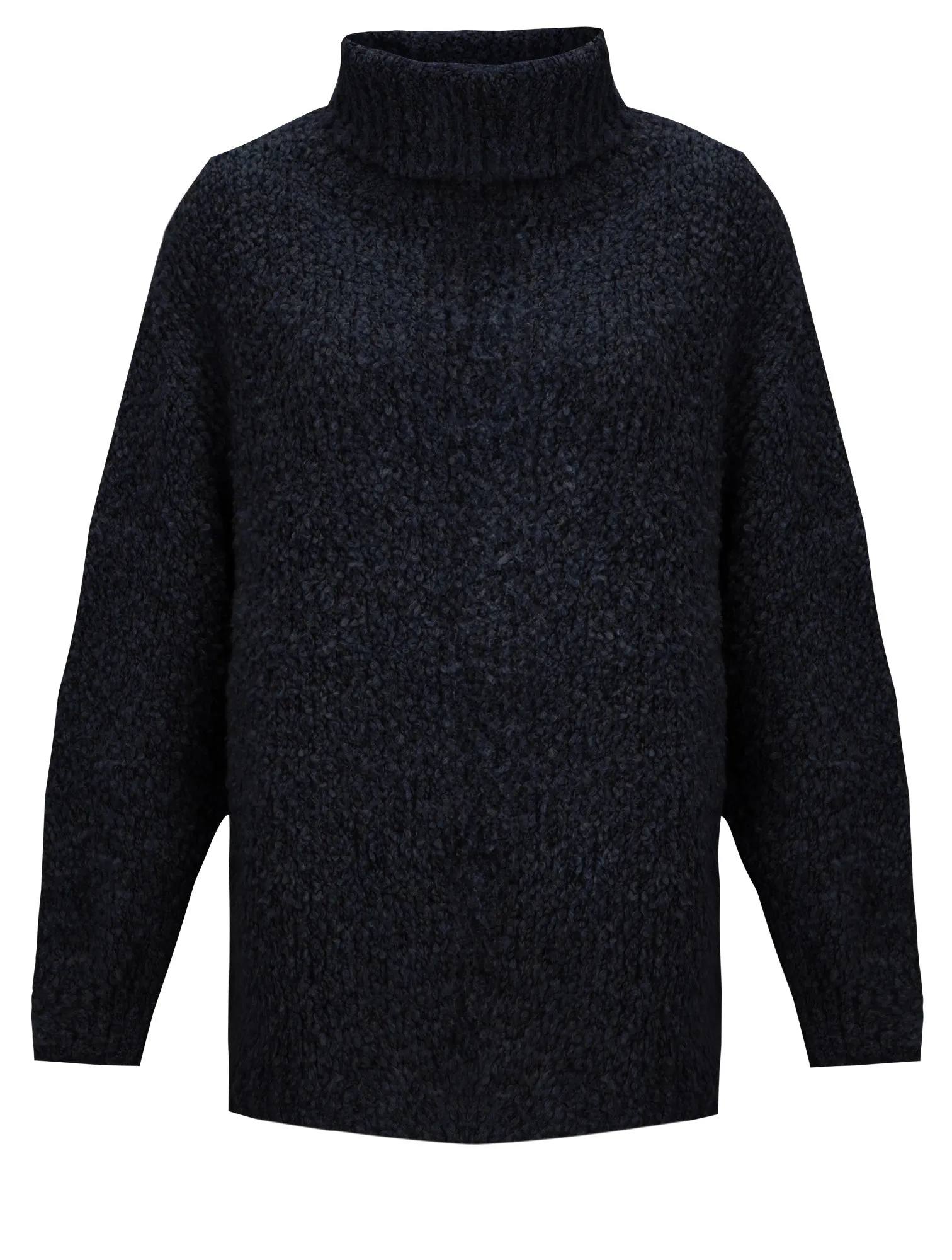 Amazing Woman Vinny Boucle Polo Neck Jumper