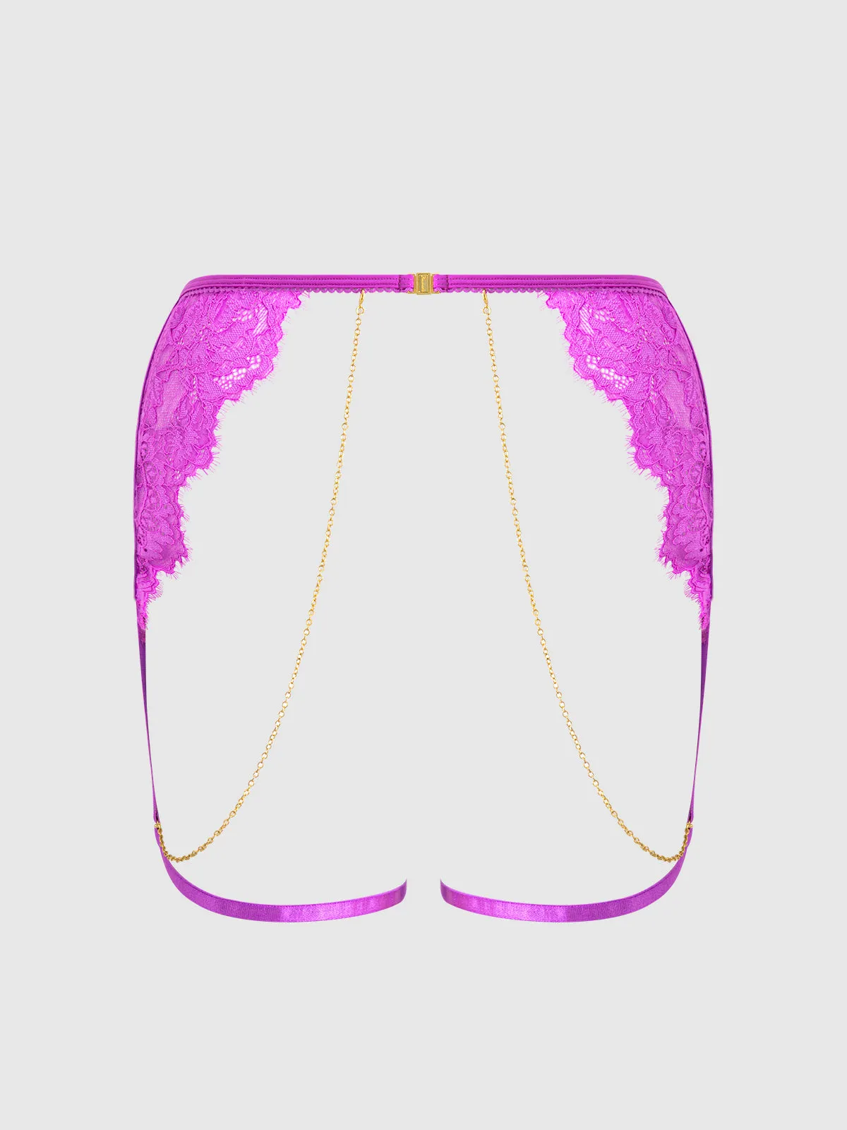 Arianna Lace & Chains Thigh Garter Belt by Frederick's of Hollywood
