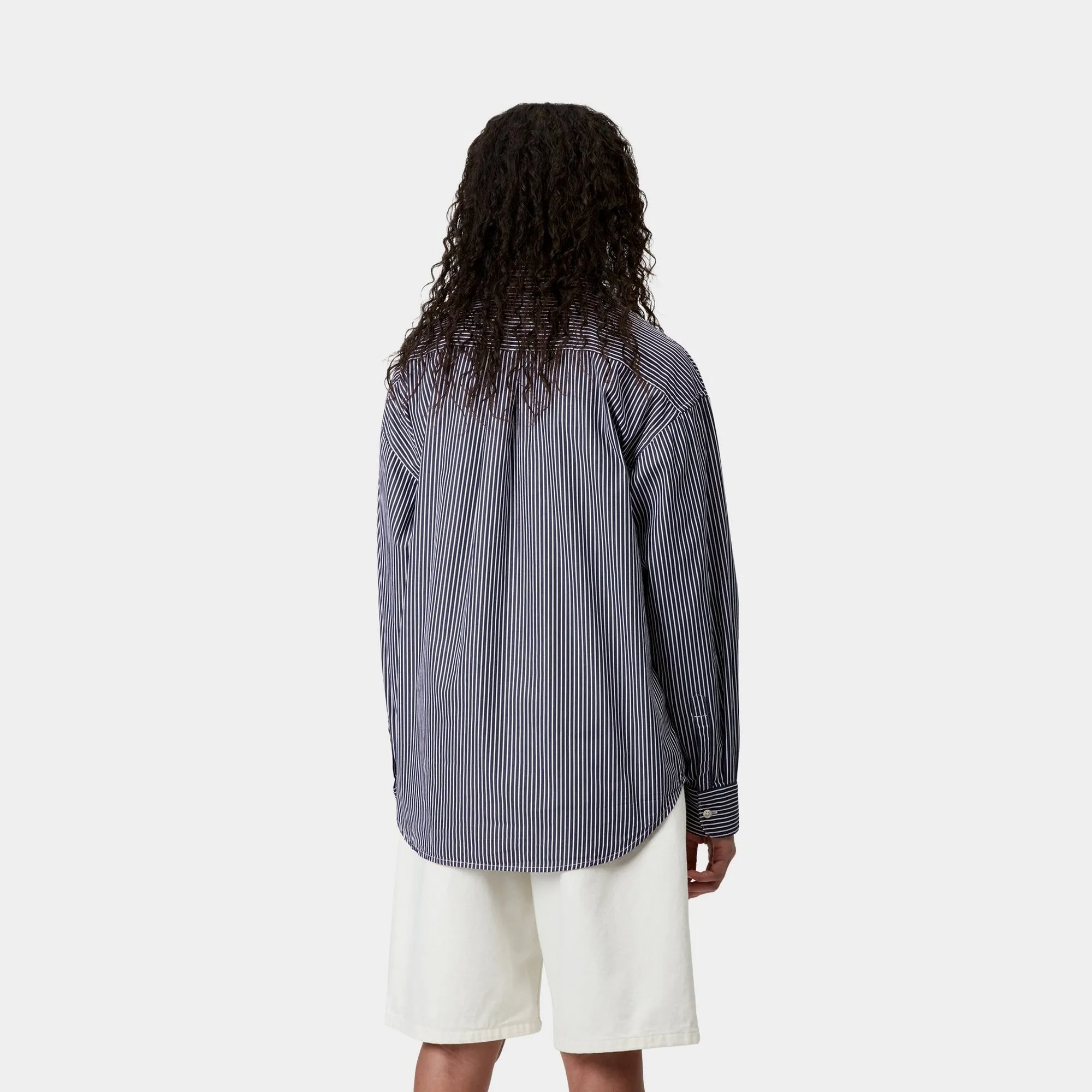 Arvin Stripe Shirt | Space / Space Carhartt WIP