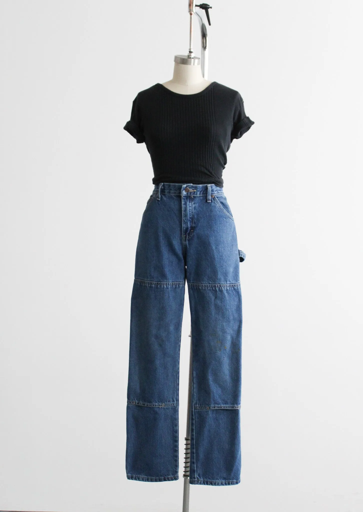 ash black cotton tee 1919 Vintage