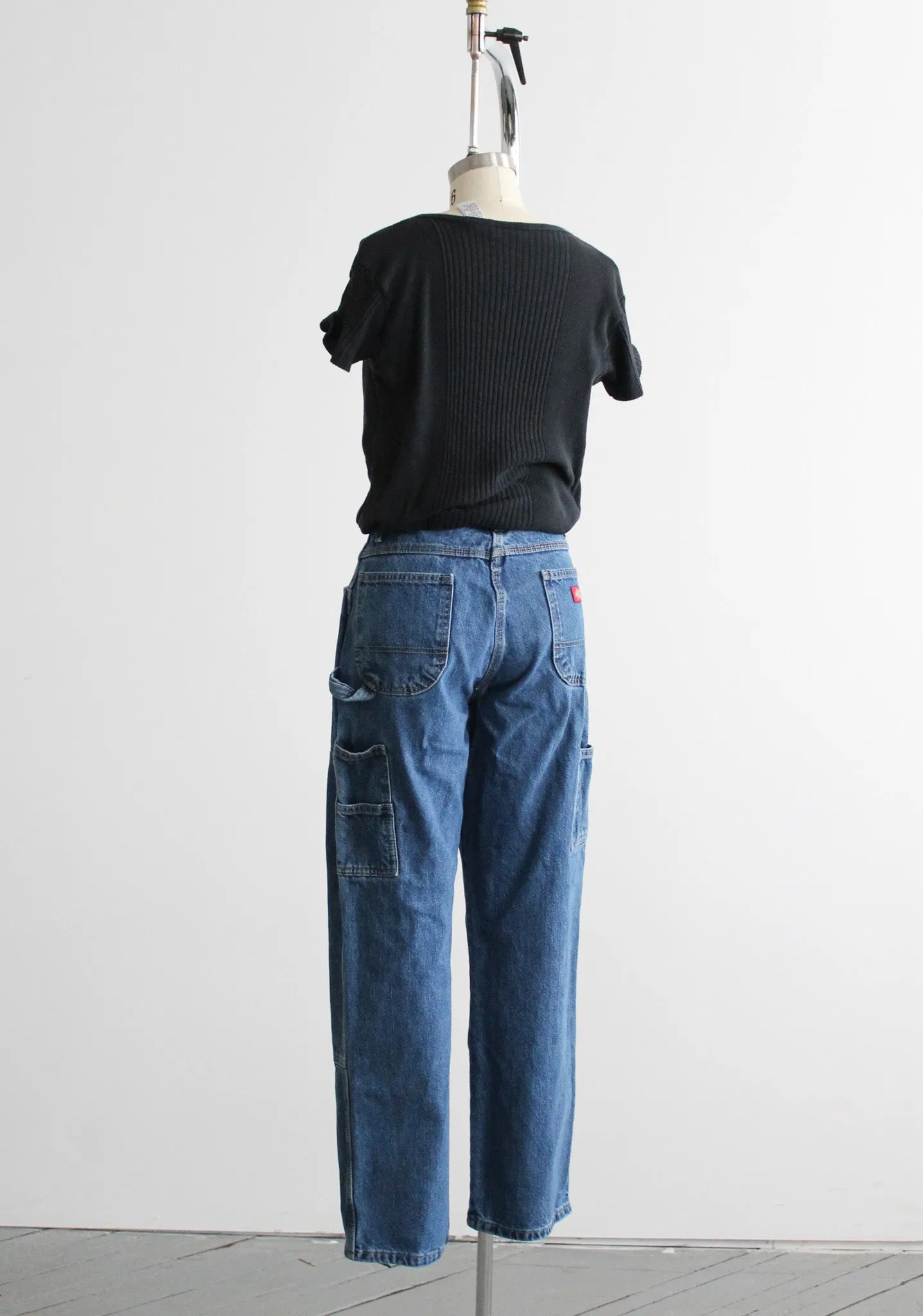 ash black cotton tee 1919 Vintage