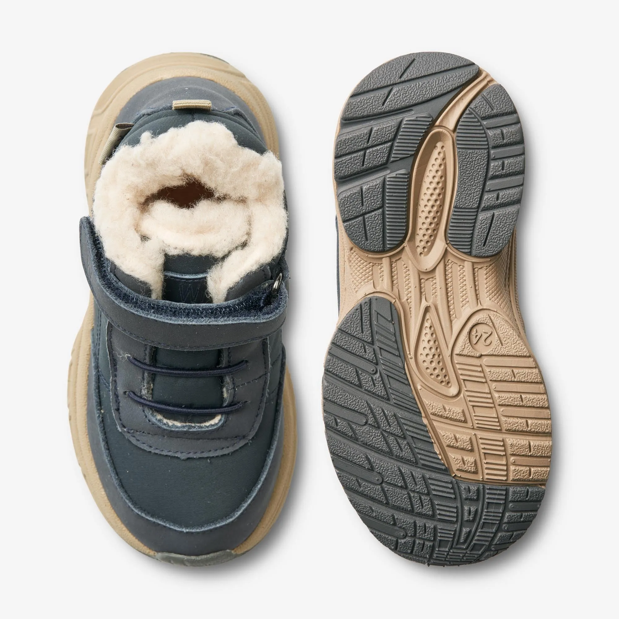 Astoni Velcro Tex - navy Wheat