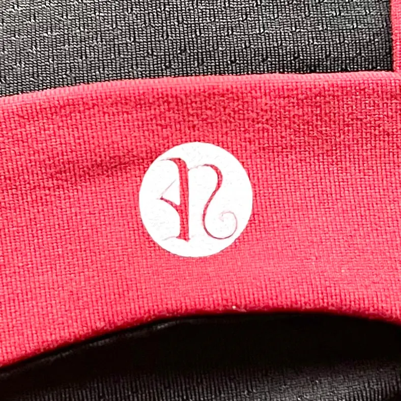 Athletic Bra In Red, Size: M