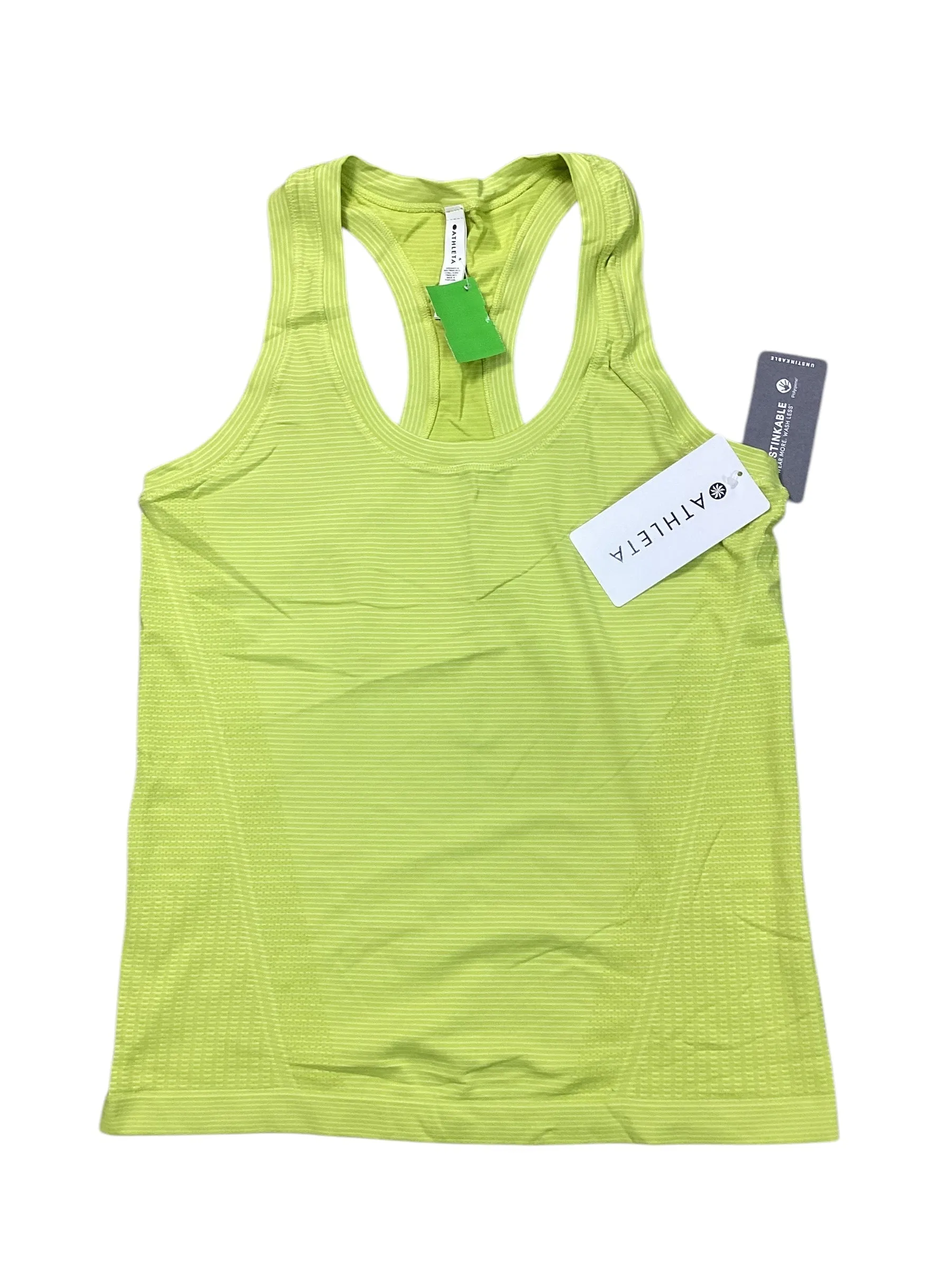 Athletic Tank Top By Athleta In Green, Size:M