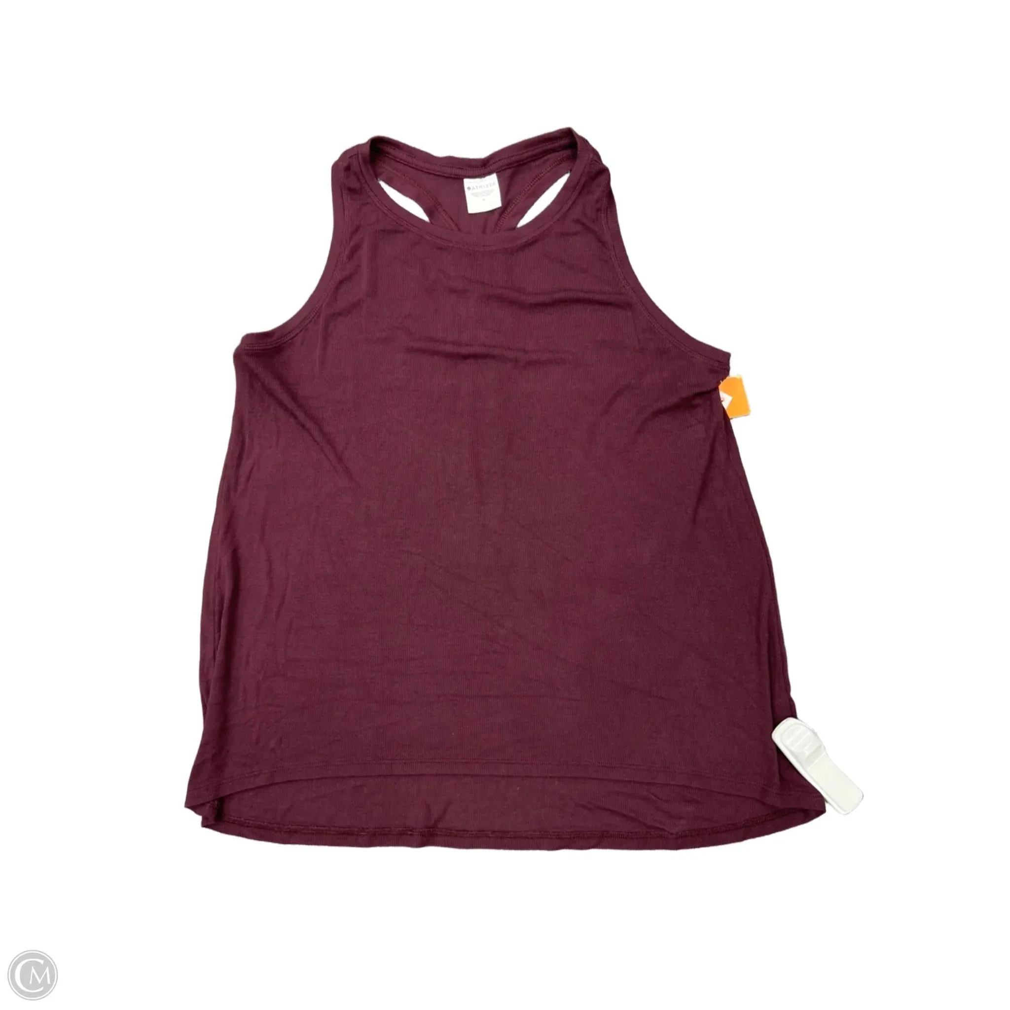 Athletic Tank Top By Athleta In Maroon, Size: M