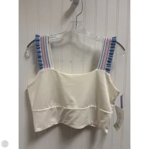 Athletic Tank Top By Clothes Mentor In Beige, Size: Xl