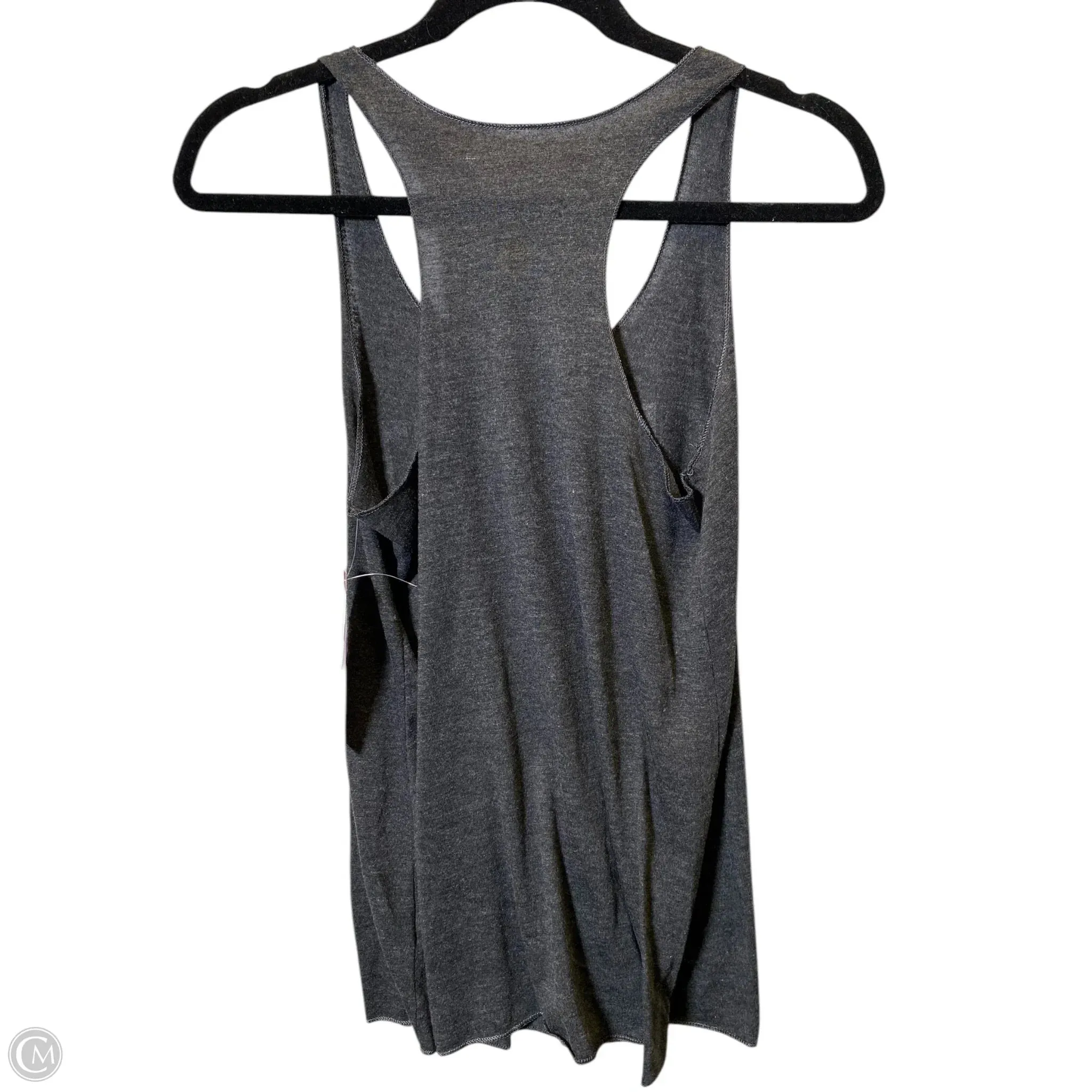 Athletic Tank Top By Cmc In Grey, Size: M