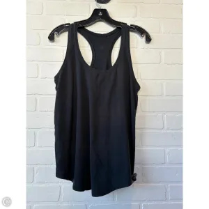 Athletic Tank Top By Lululemon In Black, Size: S