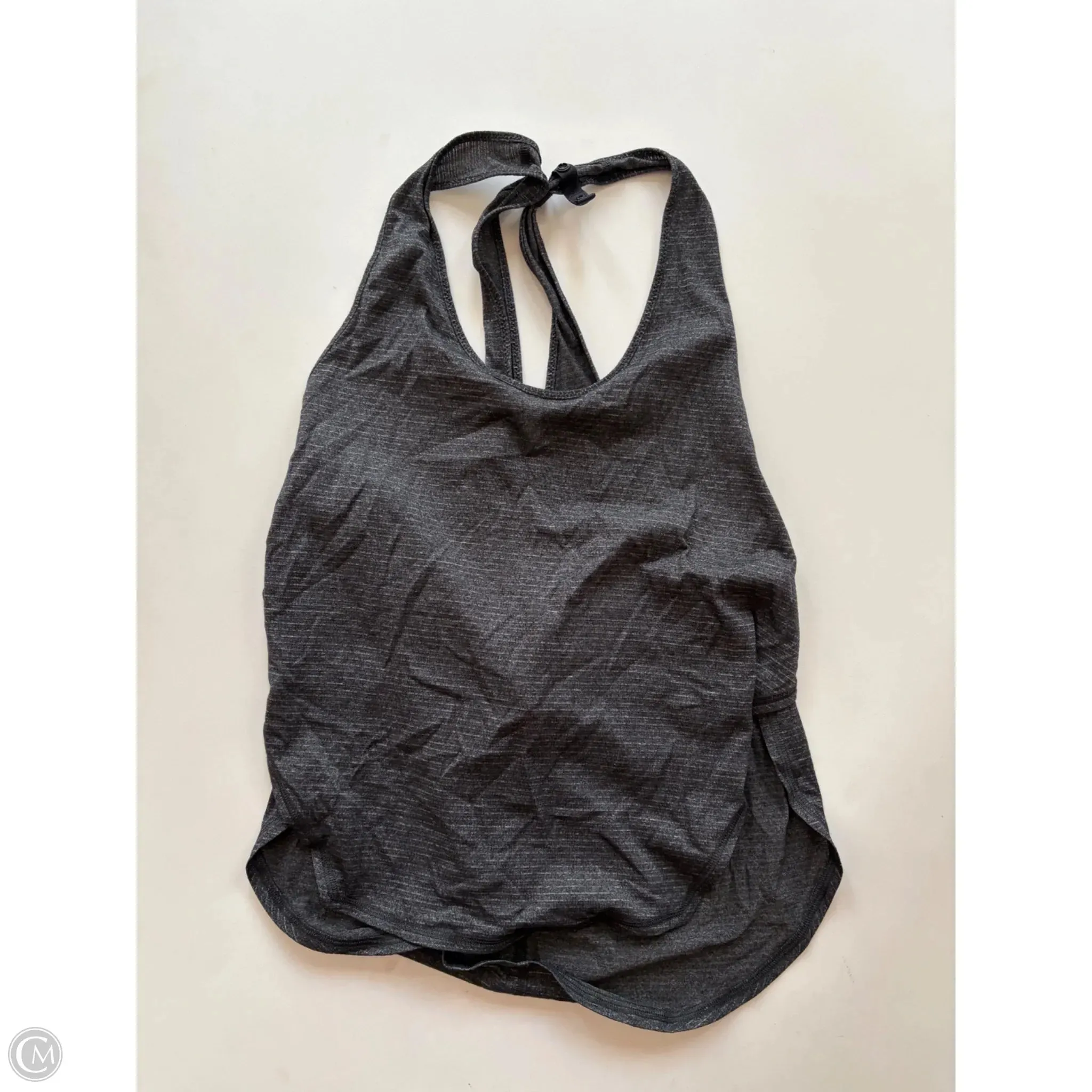 Athletic Tank Top By Lululemon In Grey, Size: S