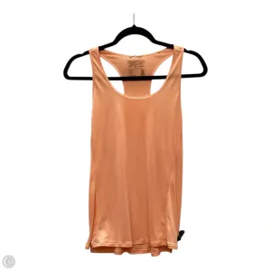 Athletic Tank Top By Patagonia In Orange, Size: M