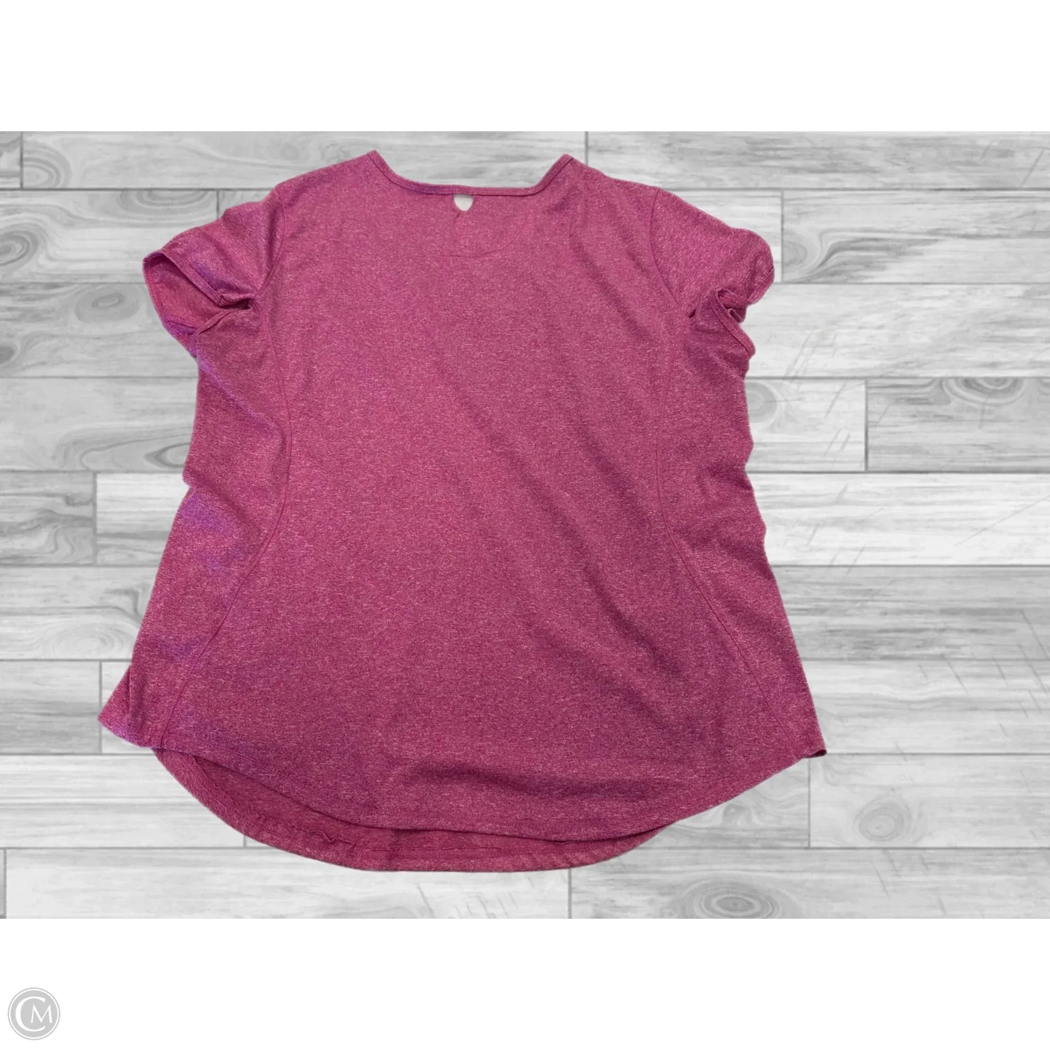 Athletic Top Short Sleeve By Clothes Mentor In Purple, Size: Xl
