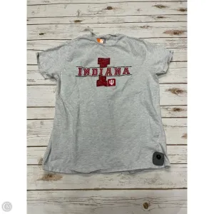 Athletic Top Short Sleeve By Cme In Grey