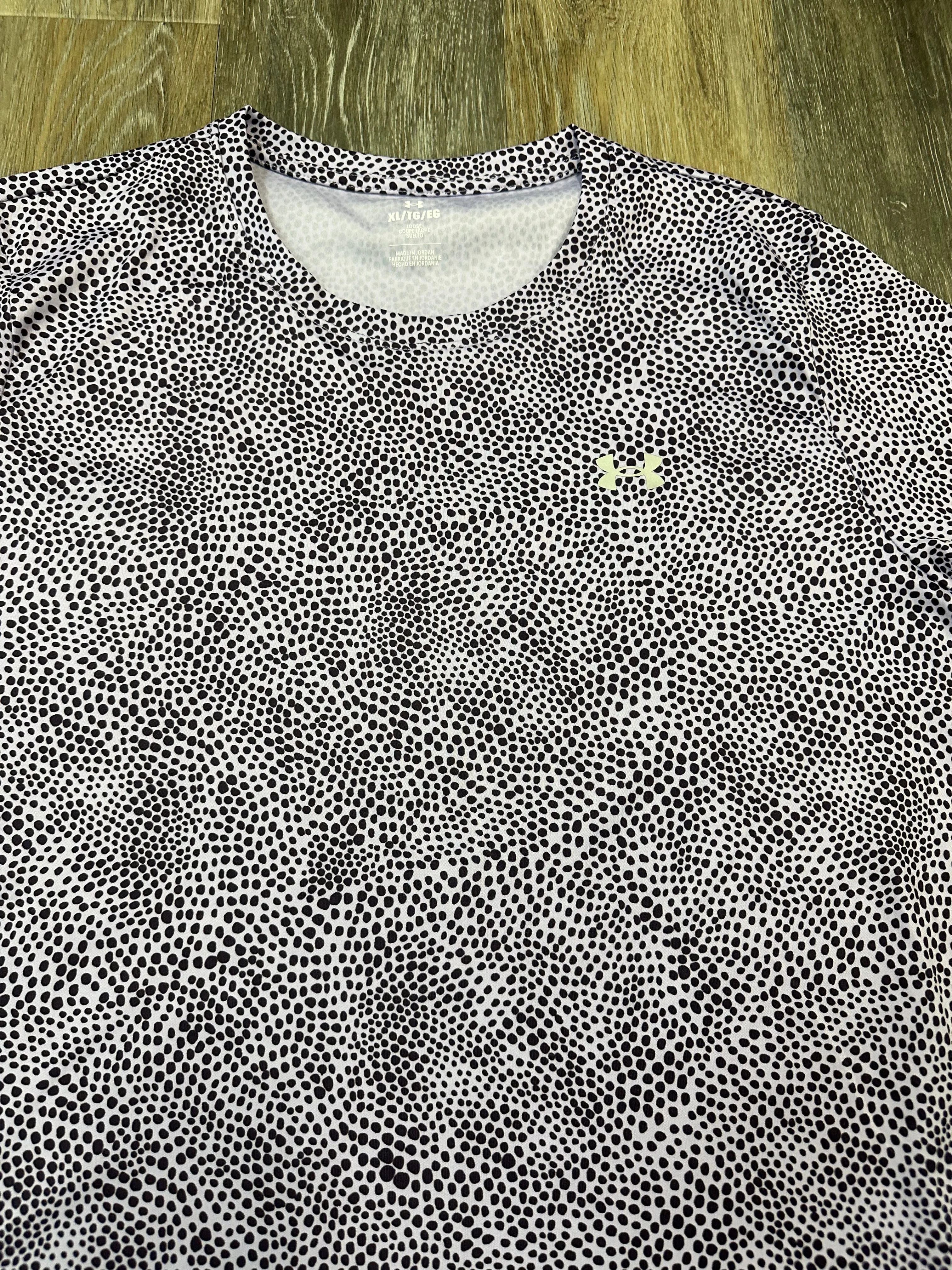 Athletic Top Short Sleeve By Under Armour In Purple, Size: Xl