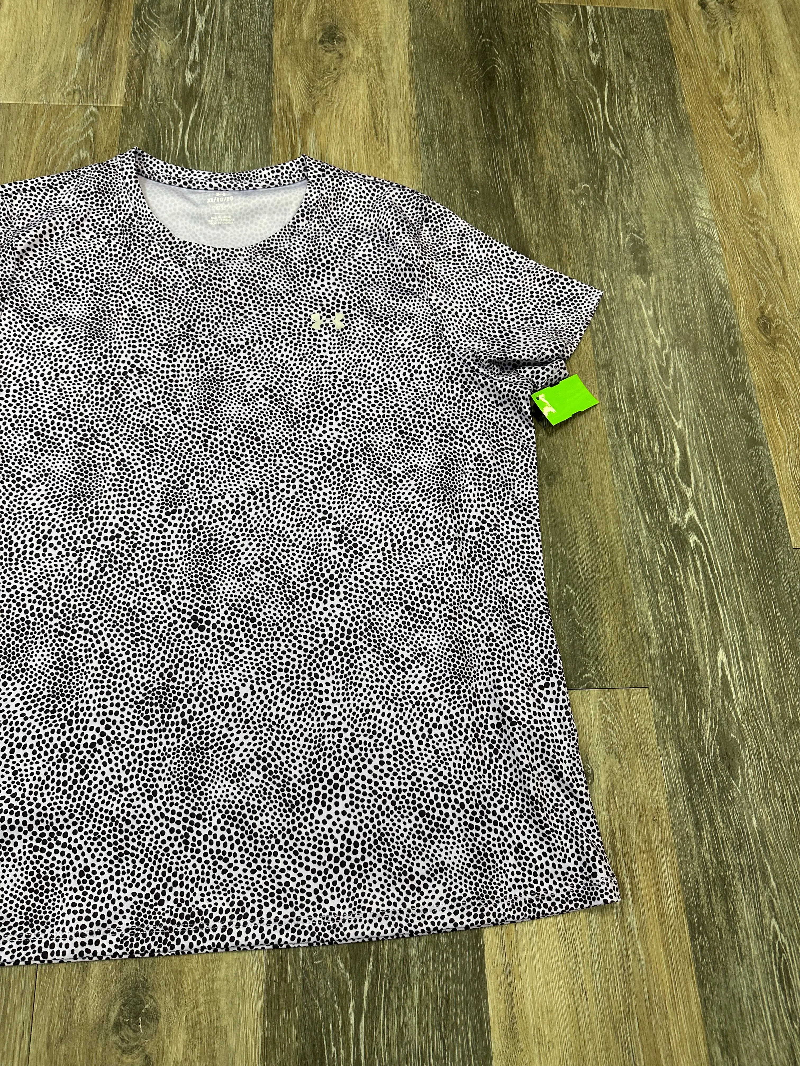 Athletic Top Short Sleeve By Under Armour In Purple, Size: Xl
