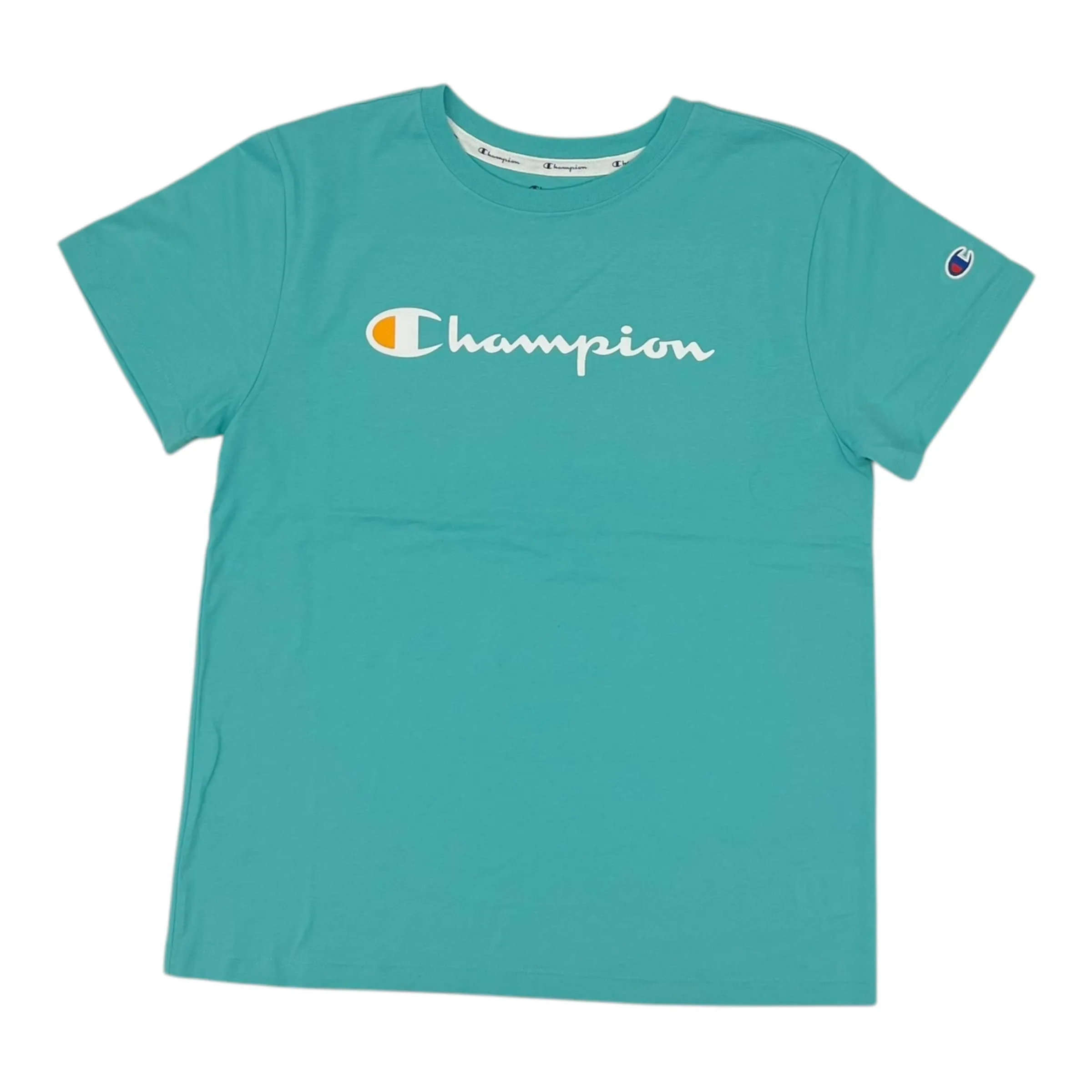 Athletic Top Ss By Champion In Blue, Size:M