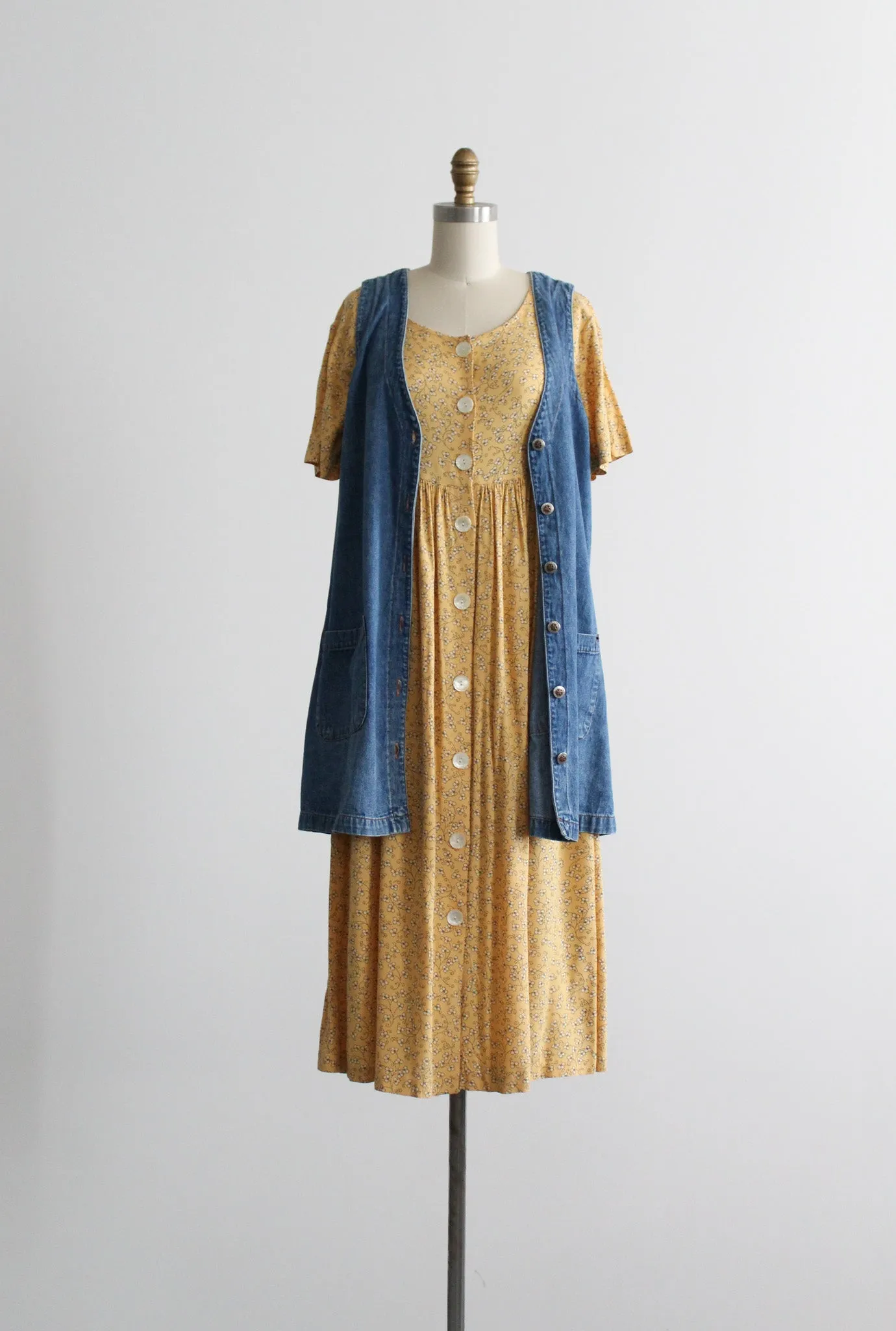 avalon denim vest 1919 Vintage