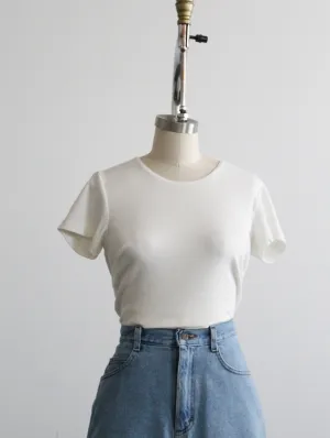 avalon rib knit tee 1919 Vintage