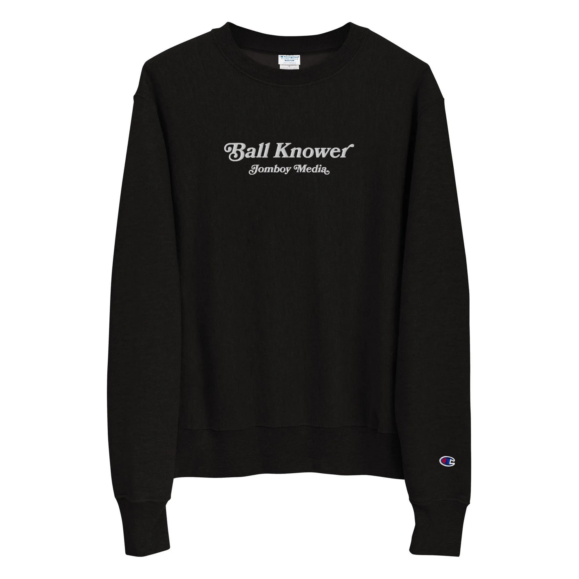 BALL KNOWER | Embroidered Heavy Duty Crewneck