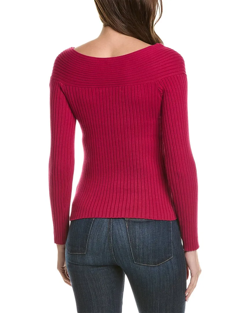 BCBGMAXAZRIA Ribbed Sweater