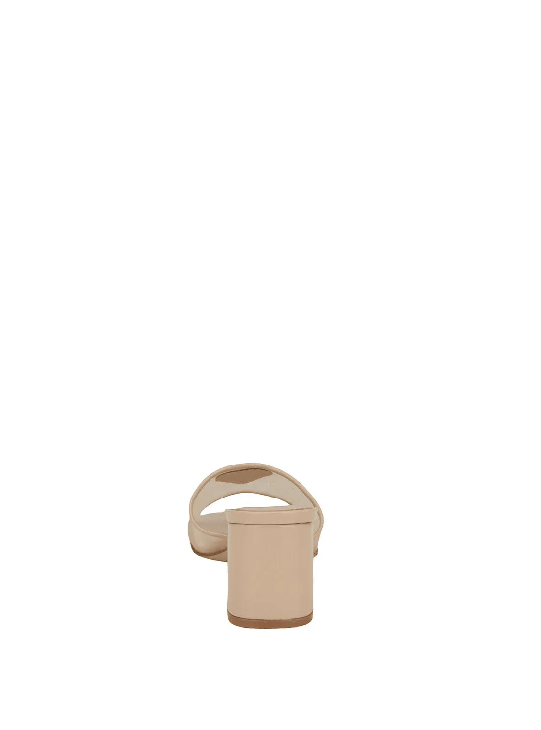 Beige Gable Block Heel Guess