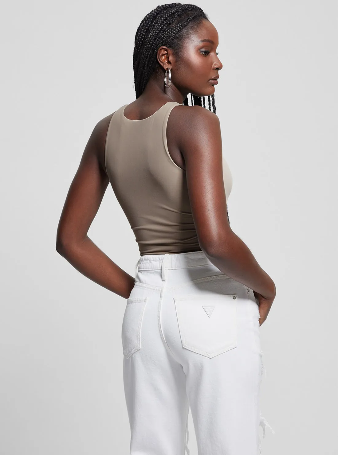 Beige Kim Bodysuit Guess