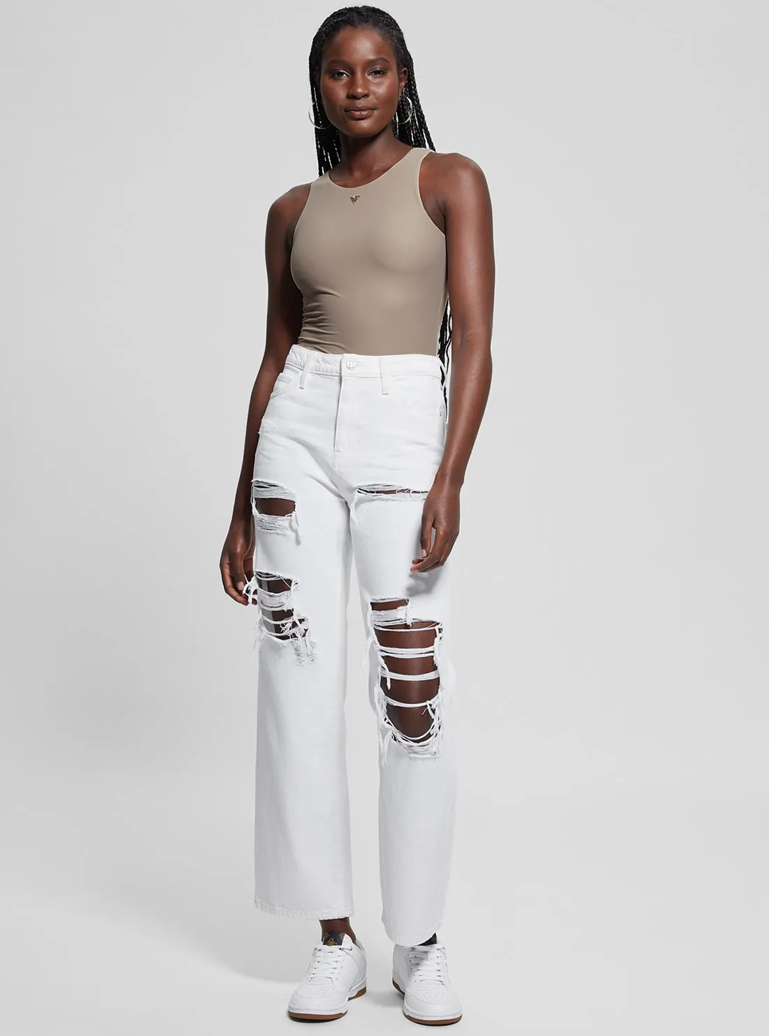 Beige Kim Bodysuit Guess