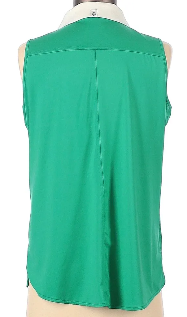 Belyn Key Green Keystone Sleeveless Golf Top Size S MSP$108