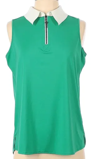 Belyn Key Green Keystone Sleeveless Golf Top Size S MSP$108