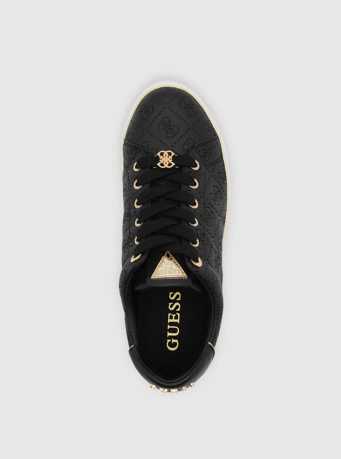 Black Beary Low-Top Sneakers Guess