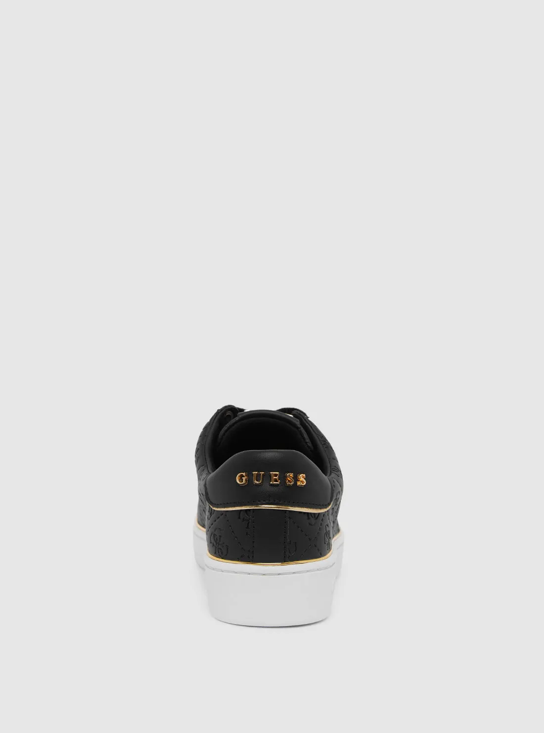 Black Beary Low-Top Sneakers Guess