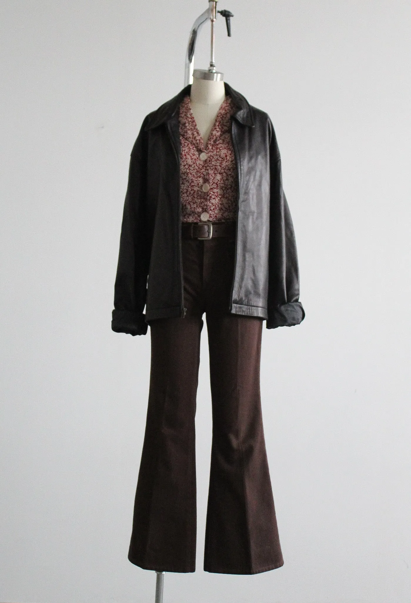 black leather jacket 1919 Vintage