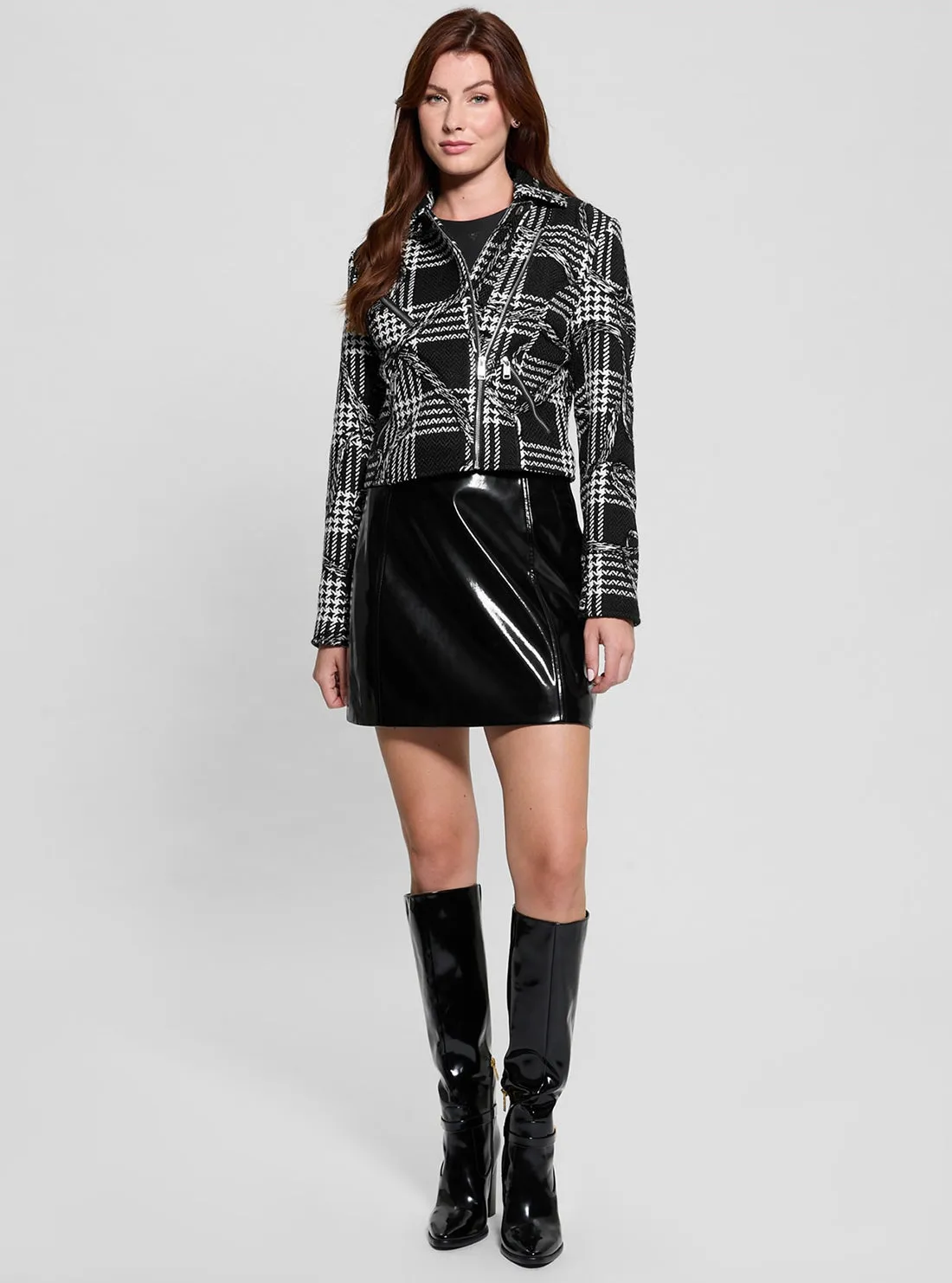 Black Teodolinda Mini Skirt Guess