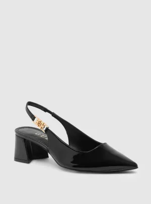 Black Zabela Sling Back Heel Guess