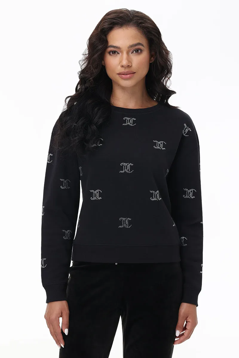 Bling Fleece Sweatshirt by Juicy Couture