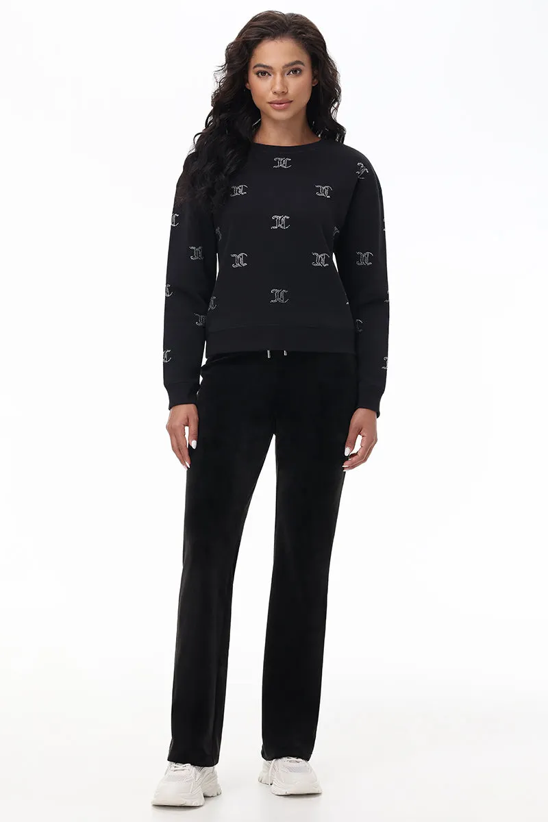 Bling Fleece Sweatshirt by Juicy Couture