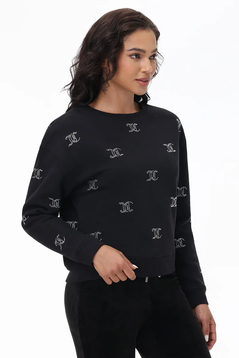 Bling Fleece Sweatshirt by Juicy Couture