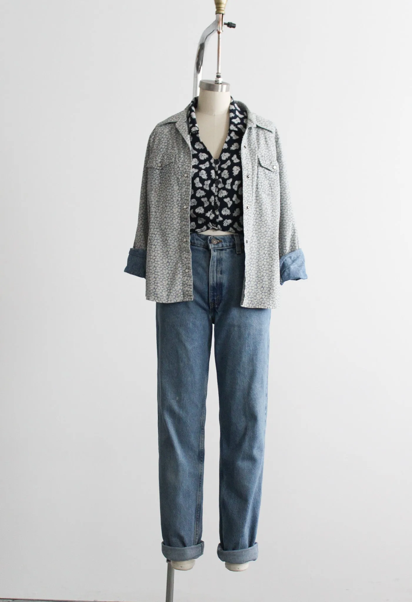 bluebell button up 1919 Vintage