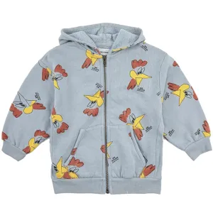 Bobo Choses Mr O'Clock All Over Hooded Sweatshirt