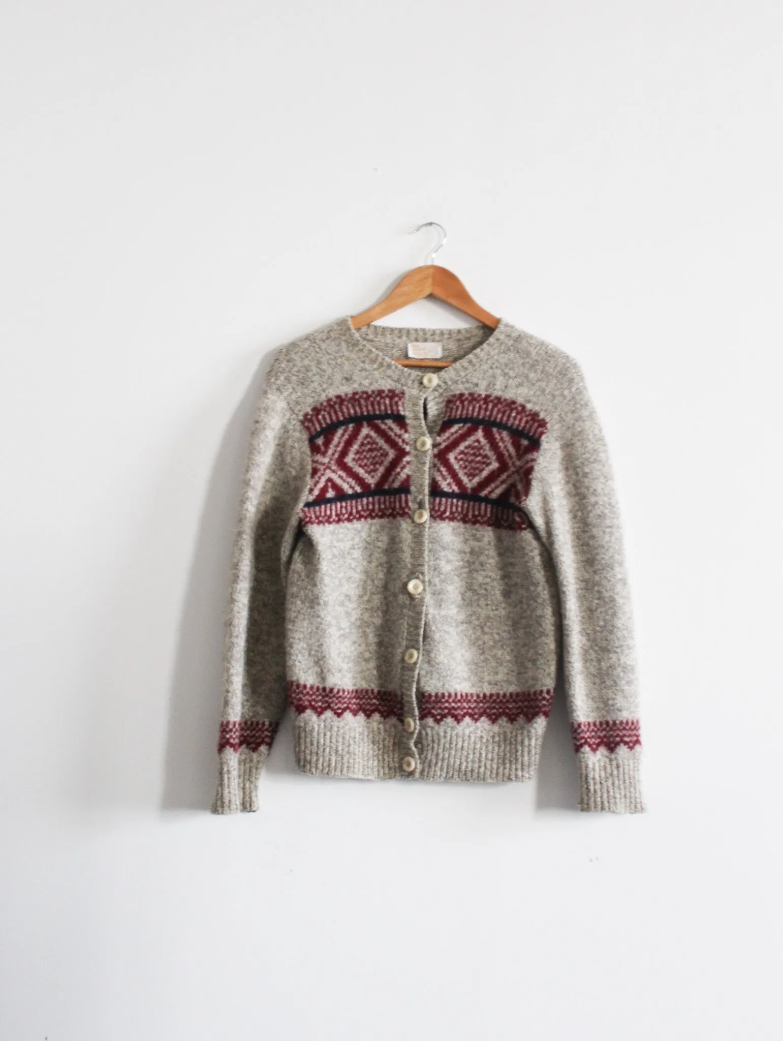 bournemouth wool cardigan 1919 Vintage