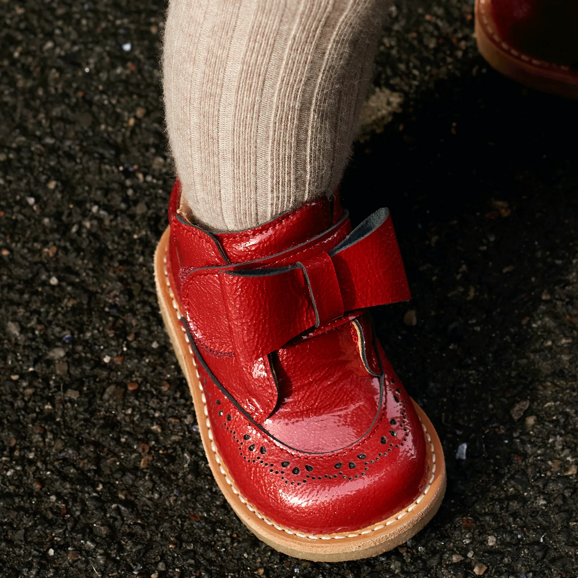 Bowy Prewalker Shoe | Baby - red Wheat